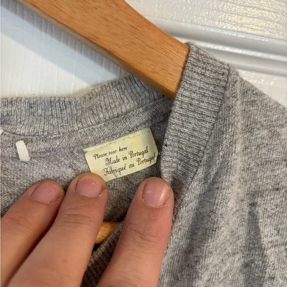 Levi's Vintage Clothing 1950s Sportswear Tshirt heather grey cotton jersey small - Picture 3 of 6